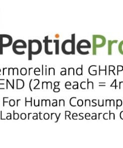 Sermorelin and GHRP-2 BLEND (2mg each = 4mg total)